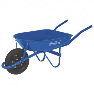 CARRINHO DE MAO TRAMONTINA AZUL 50LT