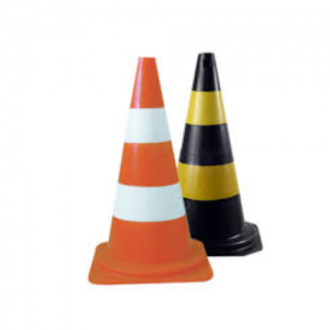 CONE DE PVC RIGIDO 50CM E 75CM
